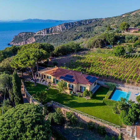 Mediterranean Villa Porto Santo Stefano  Exterior foto